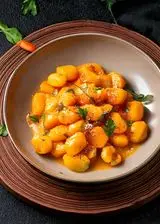 Ricetta Gnocchi con robiola e zucca