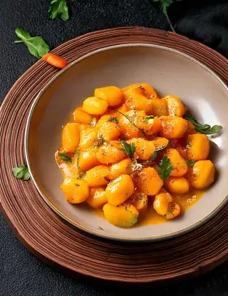 Ricetta Gnocchi con robiola e zucca di heltamain