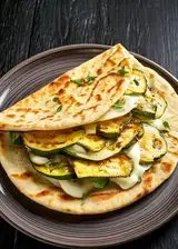 Ricetta Piadina con robiola e zucchine grigliate