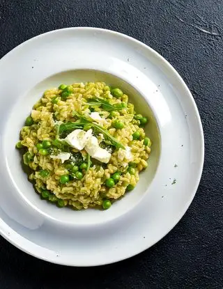 Ricetta Orzotto con robiola e piselli di heltamain