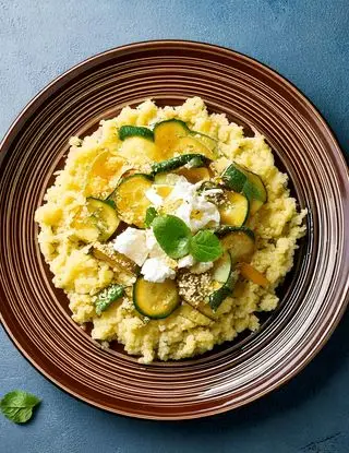 Ricetta Couscous con primosale, zucchine e menta di heltamain