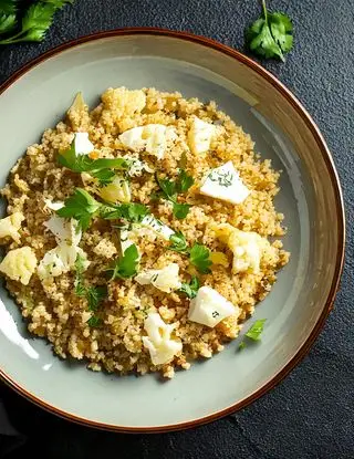 Ricetta Quinoa con primosale, cavolfiore e prezzemolo di heltamain