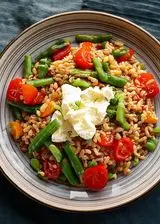 Ricetta Insalata di orzo con primosale, fagiolini e pomodori