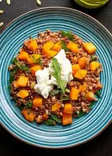 Ricetta Insalata di farro con ricotta e zucca