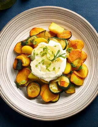 Ricetta Ricotta con zucchine e patate di heltamain