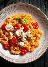 Ricetta Pasta con feta e pomodorini al forno