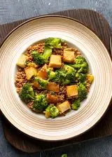 Ricetta Farro con Tofu e Broccoli
