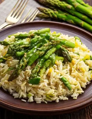 Ricetta Riso e asparagi sautè di heltamain