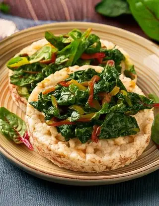Ricetta Gallette di riso con bieta di heltamain
