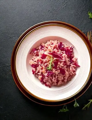 Ricetta Risotto con radicchio di eltamain