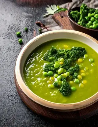 Ricetta Minestra di piselli con cavolo nero di heltamain