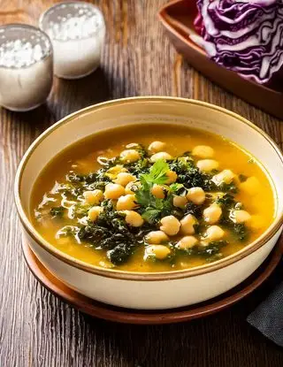 Ricetta Minestra di ceci e cavolo nero di heltamain