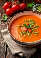 Ricetta Vellutata di piselli e pomodori