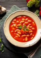 Ricetta Zuppa di fagioli e pomodori