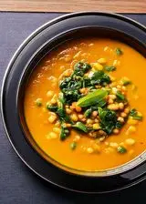 Ricetta Zuppa di lenticchie al curry e spinaci