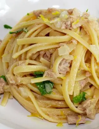 Ricetta Linguine tonno e limone di heltamain