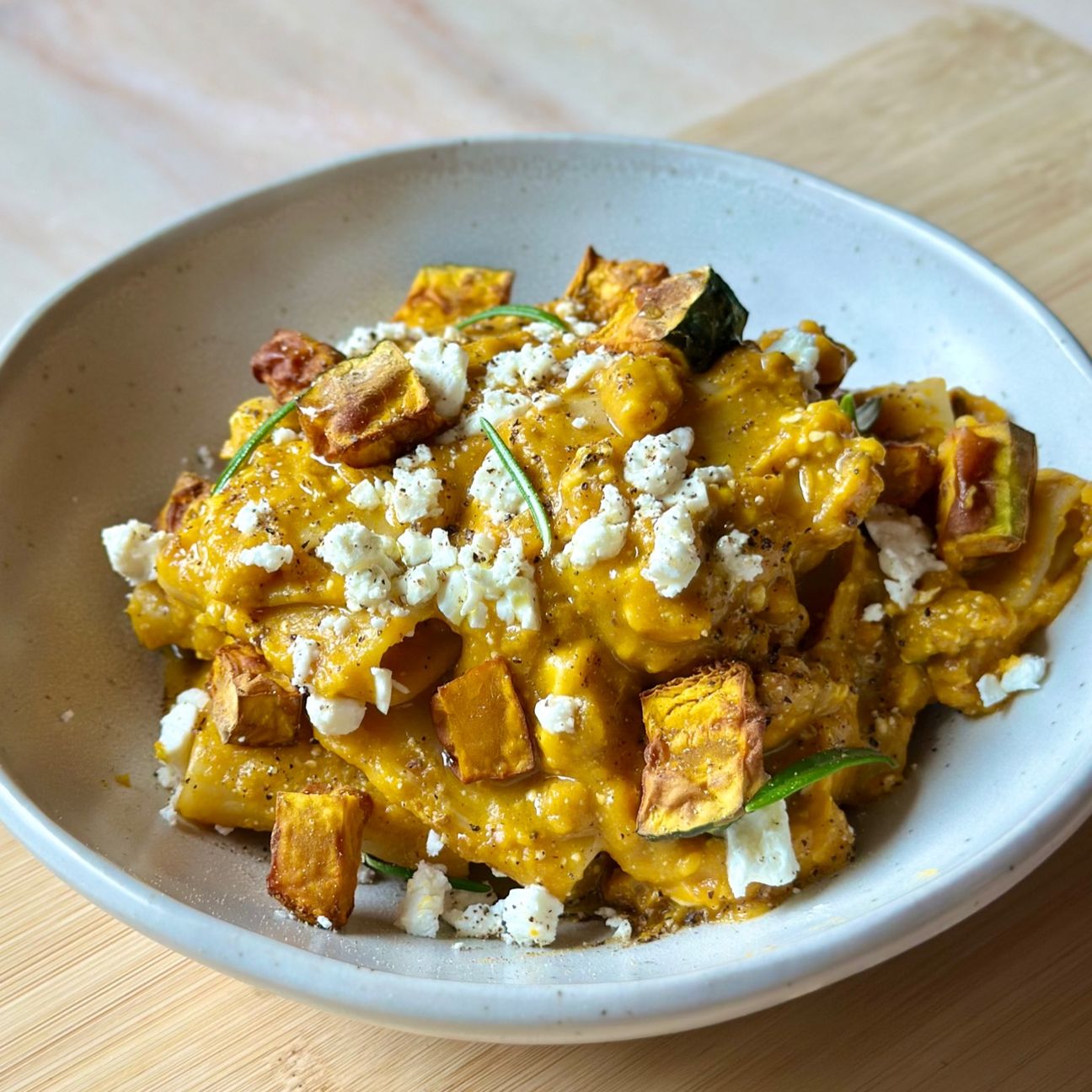 Pasta zucca e feta ONE POT
