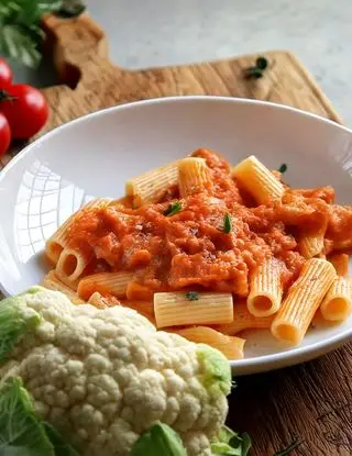 Ricetta Pasta con ragù di cavolfiore di heltamain