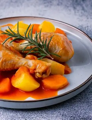 Ricetta Pollo in umido con patate di heltamain