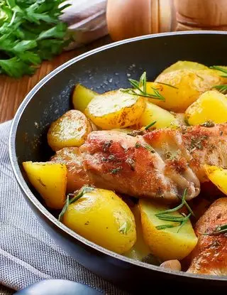 Ricetta Pollo in padella al rosmarino di heltamain