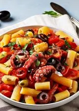 Ricetta Pasta fredda con polpo