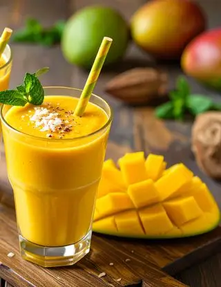 Ricetta Smoothie mango e cocco con kefir di heltamain