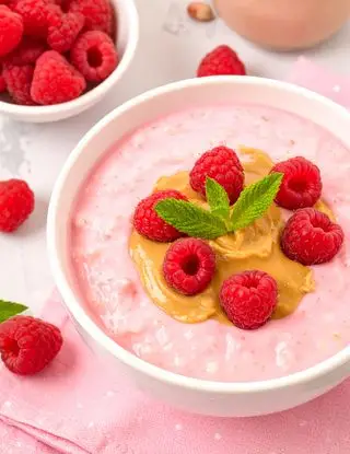 Ricetta Porridge con lamponi e burro di arachidi di heltamain