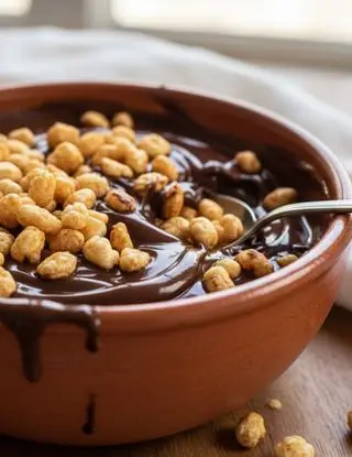 Ricetta Bowl con cioccolato e riso soffiato di heltamain