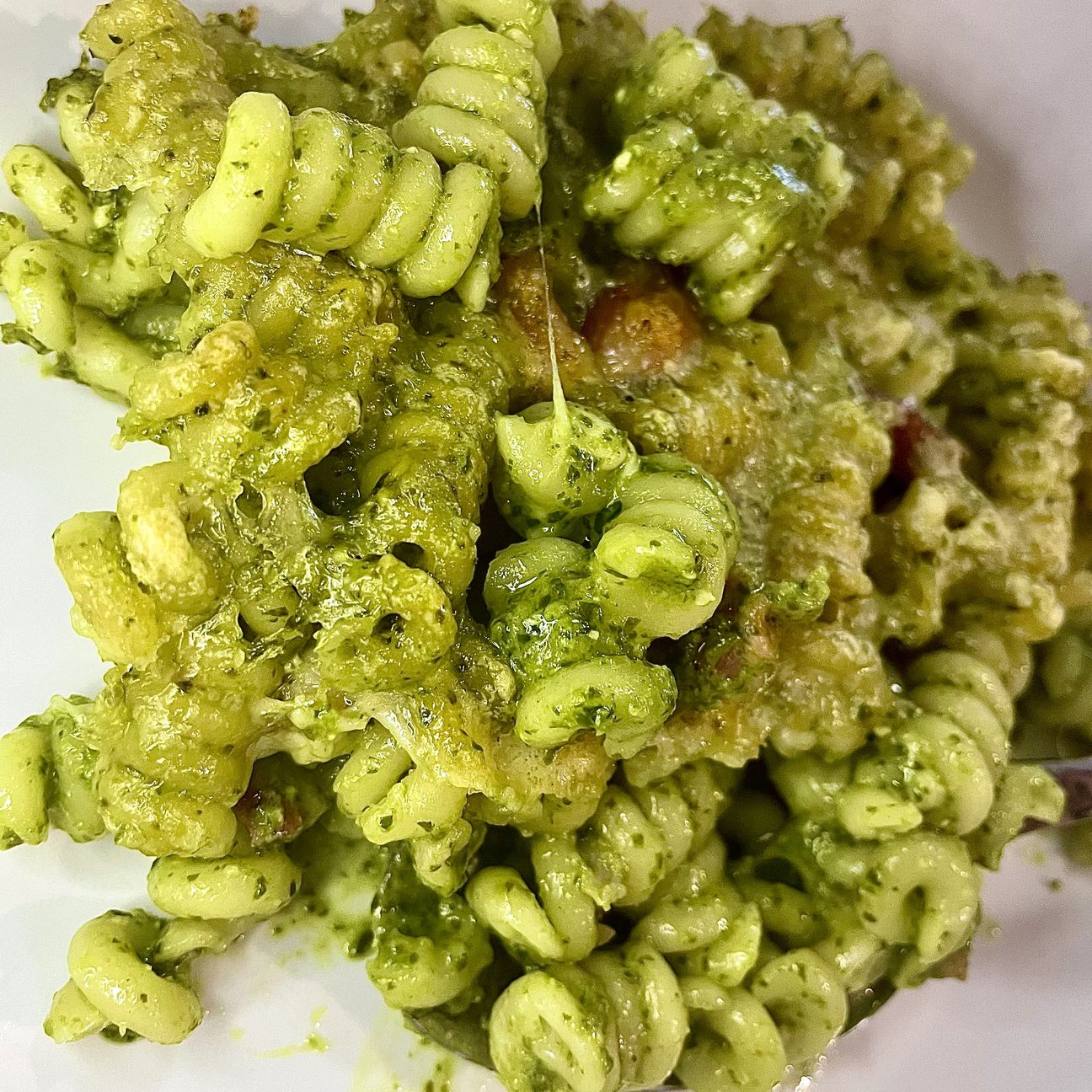 Pasta al pesto gratinata 🌱