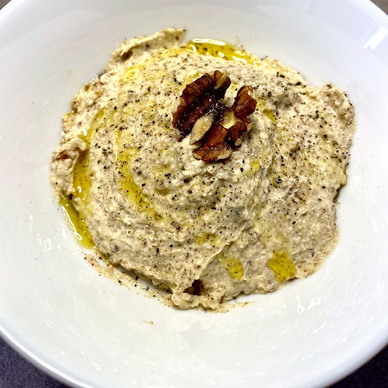 Pesto di noci e ricotta. 🌰