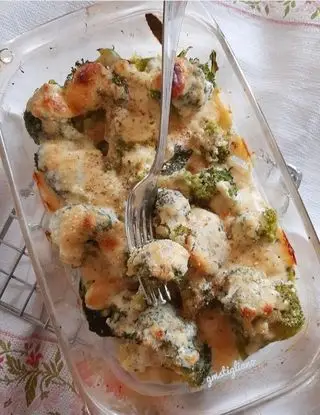 Ricetta Broccoli in salsa di parmigiano di grazia010