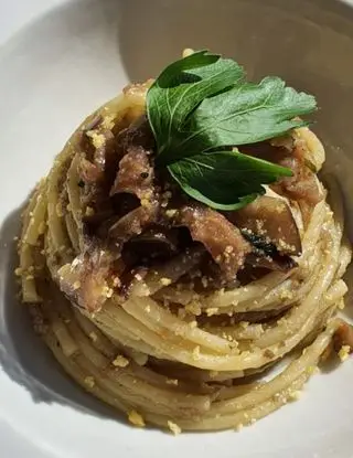 Ricetta Spaghetti con melanzane di patrizia