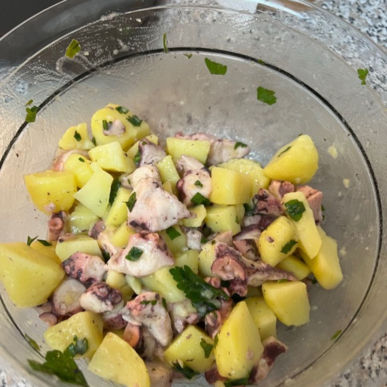 Insalata di polpo e patate