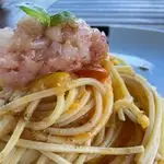 Ricetta Spaghetti ai due pomodori con tartar di gamberi e colatura di alici🤤😍