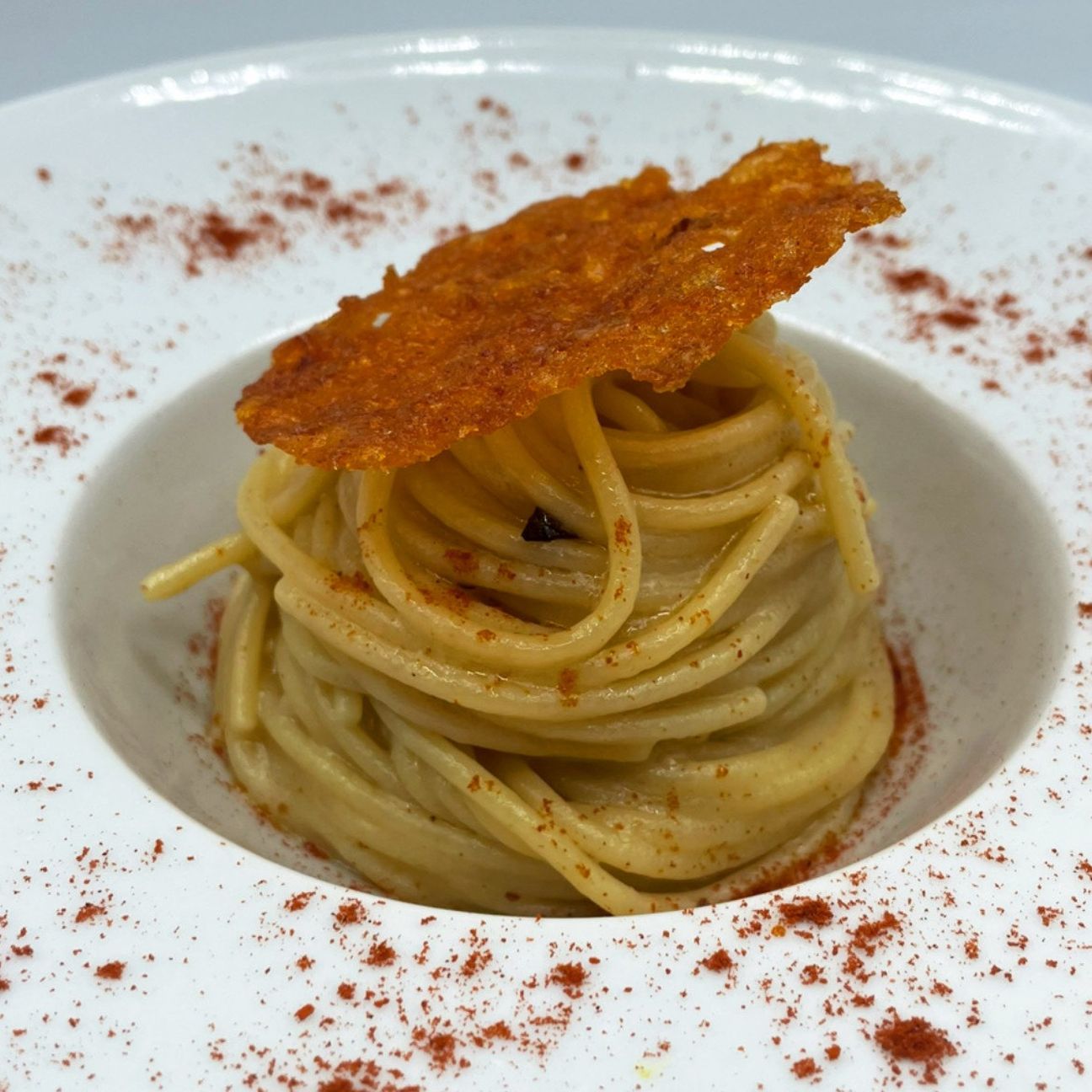 Aglio, olio e peperoncino new style con il twist
