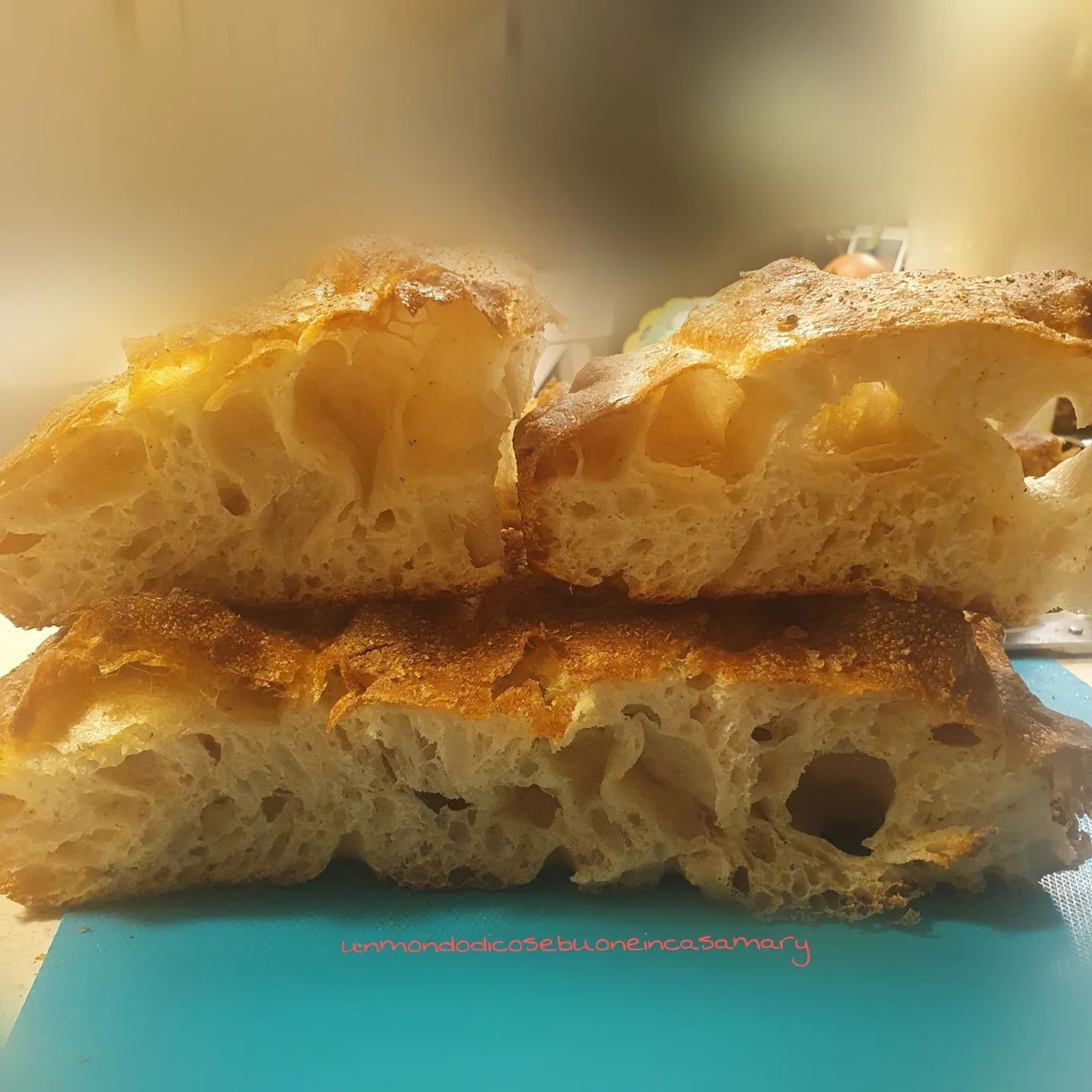 Focaccia mille bolle