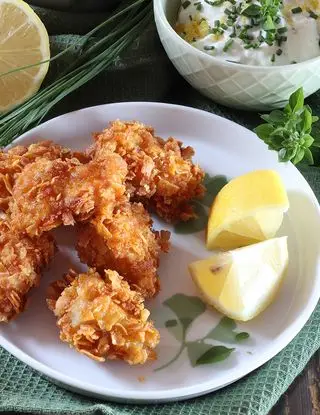 Ricetta Pepite di Pollo ai Cornflakes di profumodilimoniblog