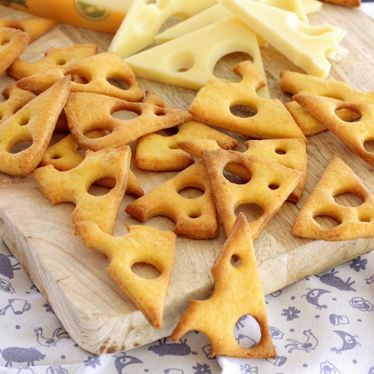 Crackers all'Emmental