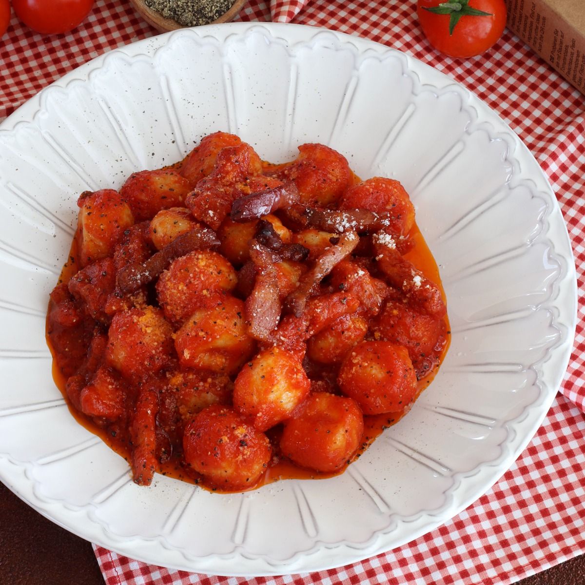 Gnocchi all'Amatriciana