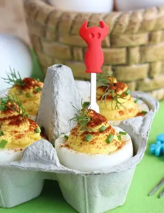 Ricetta Deviled Eggs di profumodilimoniblog