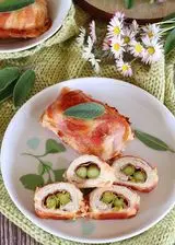 Ricetta Involtini di Pollo con Pancetta arrotolata ed Asparagi