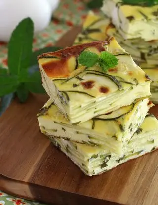 Ricetta Flan di Zucchine, Feta e Menta di profumodilimoniblog