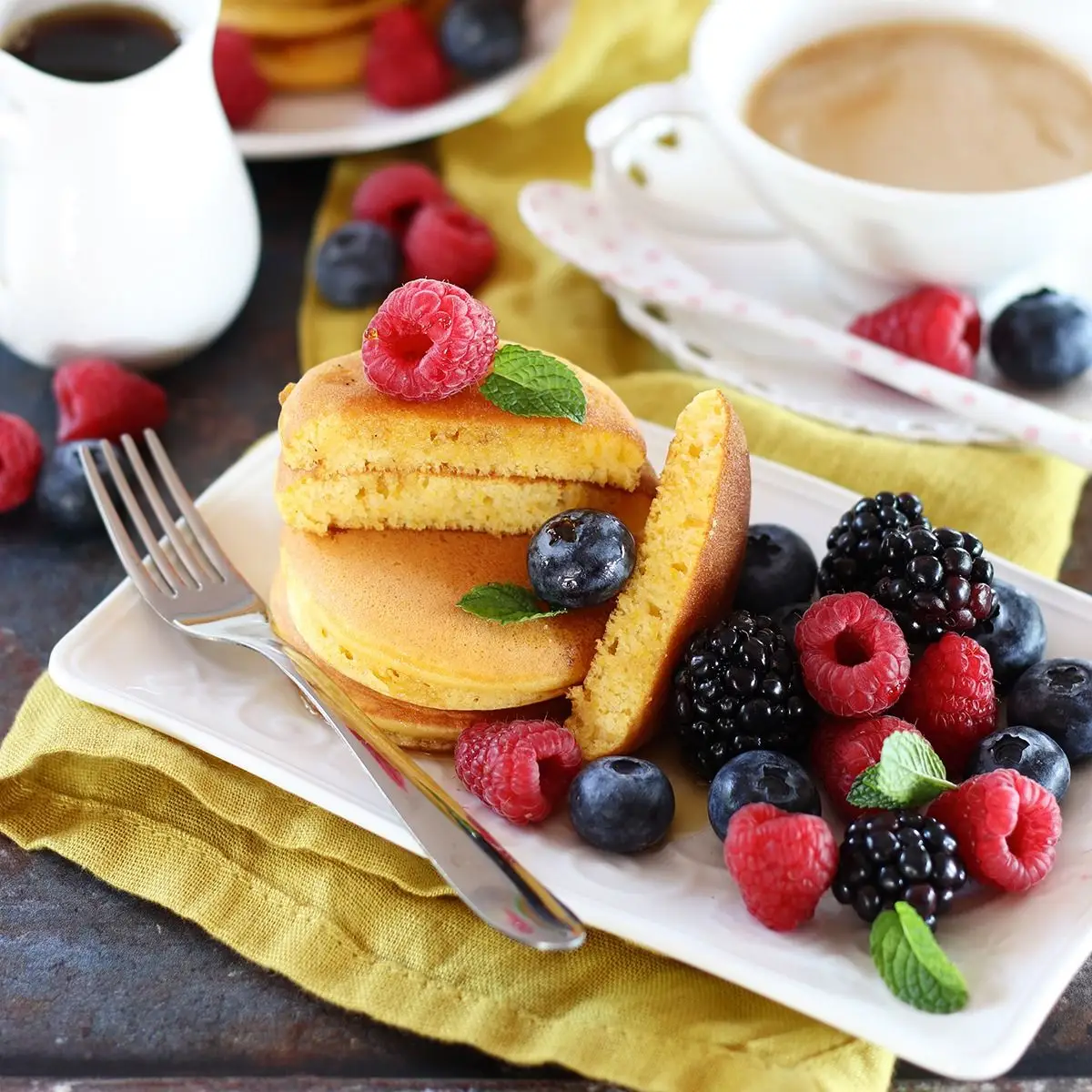 Ricetta Pancakes dolci alla Zucca di profumodilimoniblog