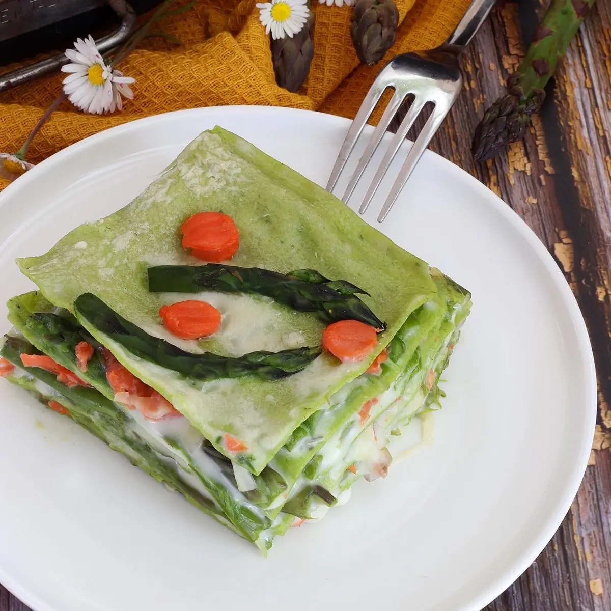 Ricetta Lasagne Verdi con Asparagi e Salmone di profumodilimoniblog