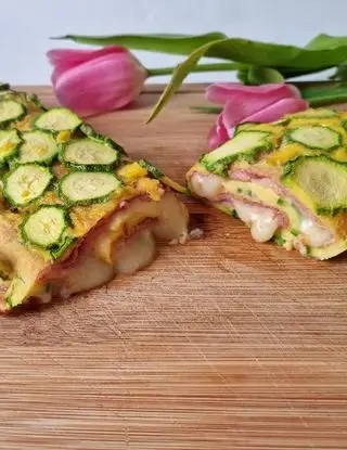 Ricetta Rotolo di zucchine ripieno di prosciutto cotto e provola di Maryds