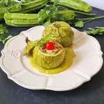 Ricetta Zucchine rotonde ripiene di tonno