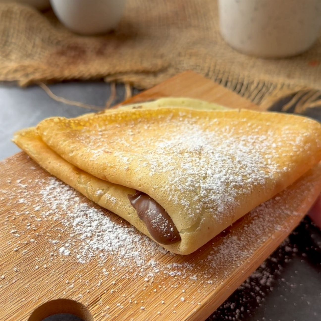 Crêpes 3 ingredienti senza bilancia
