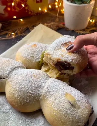 Ricetta Danubio dolce ripieno di easyclarissa