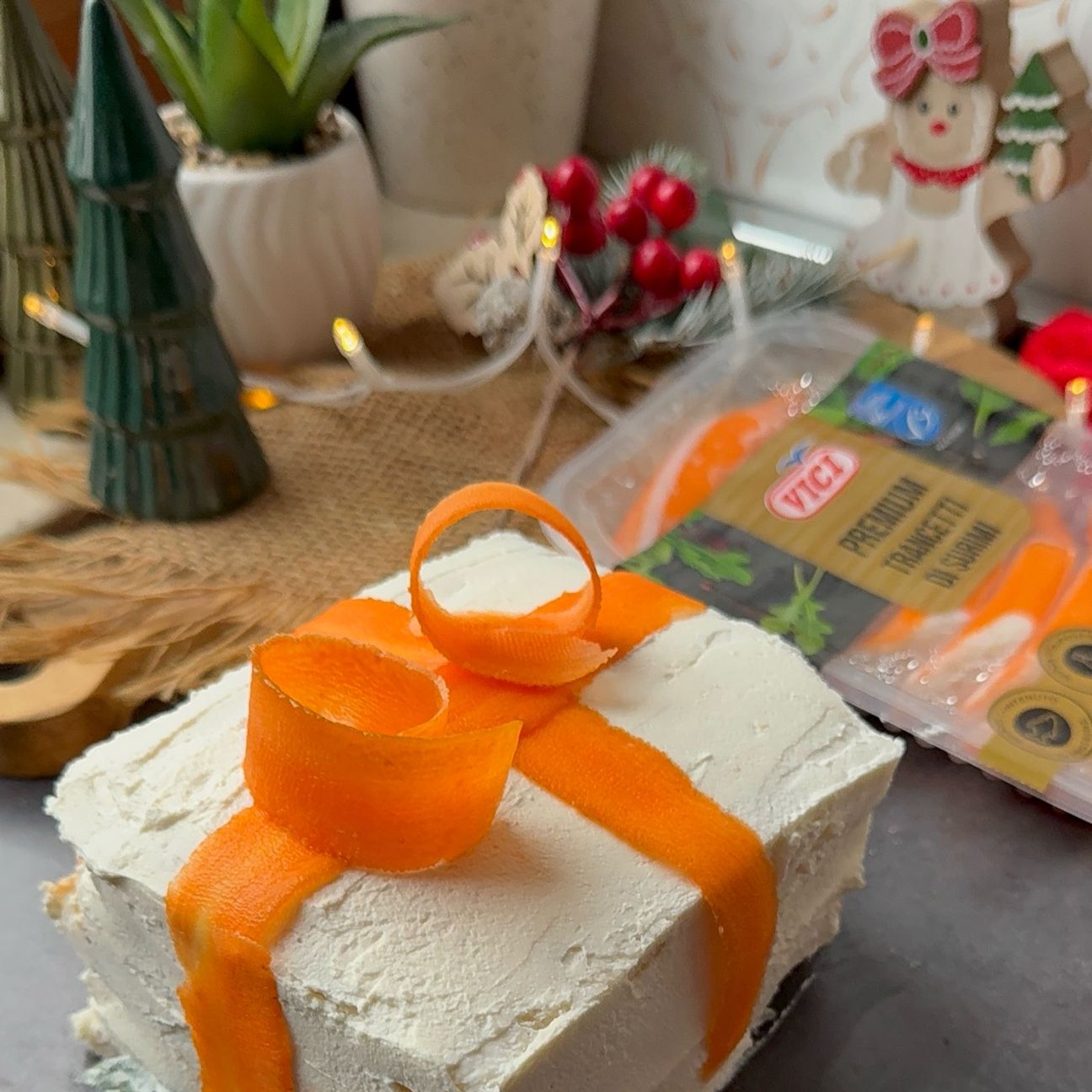 Pacco regalo antipasto per le feste