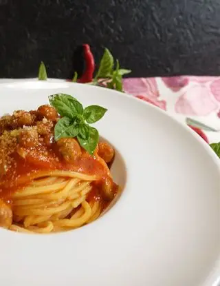 Ricetta Spaghetti alla chitarra con le pallottine (cucina tipica teramana) di carlalacontessina_